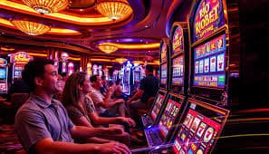 Slots and virtual games section on old 747 live